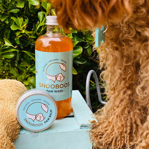 Snooboos Organic Dog Paw Wash & Paw Balm Set