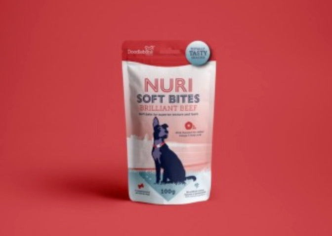 Nuri Soft Bites Brilliant Beef Natural Treats